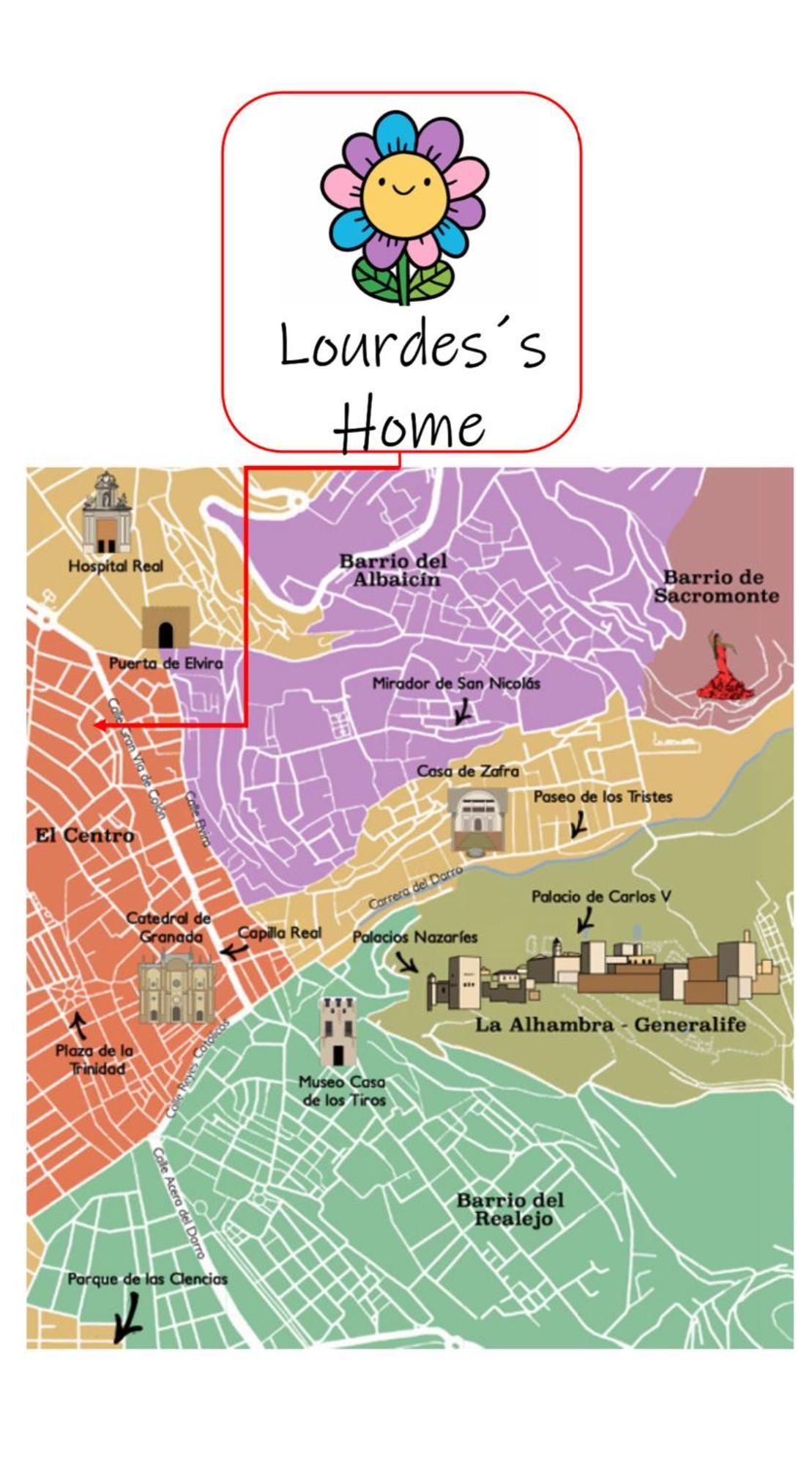 Lourdes'S Home Granada Eksteriør bilde
